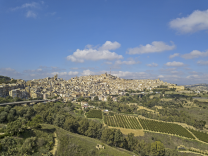 veduta dall'alto Caltagirone
