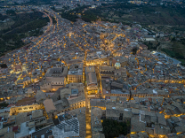 veduta dall'alto Caltagirone