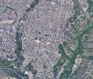 veduta dall'alto di Ragusa 